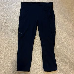 Lululemon navy speed up leggings